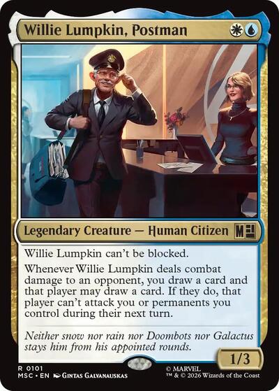 Willie Lumpkin Postman Surge Foil