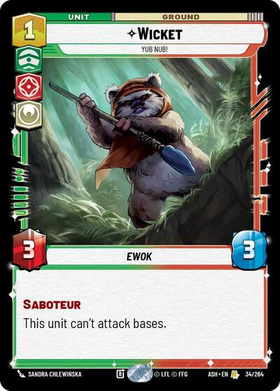Wicket - Yub Nub! card