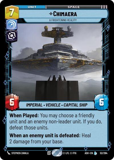 Chimaera - A Frightening Reality card