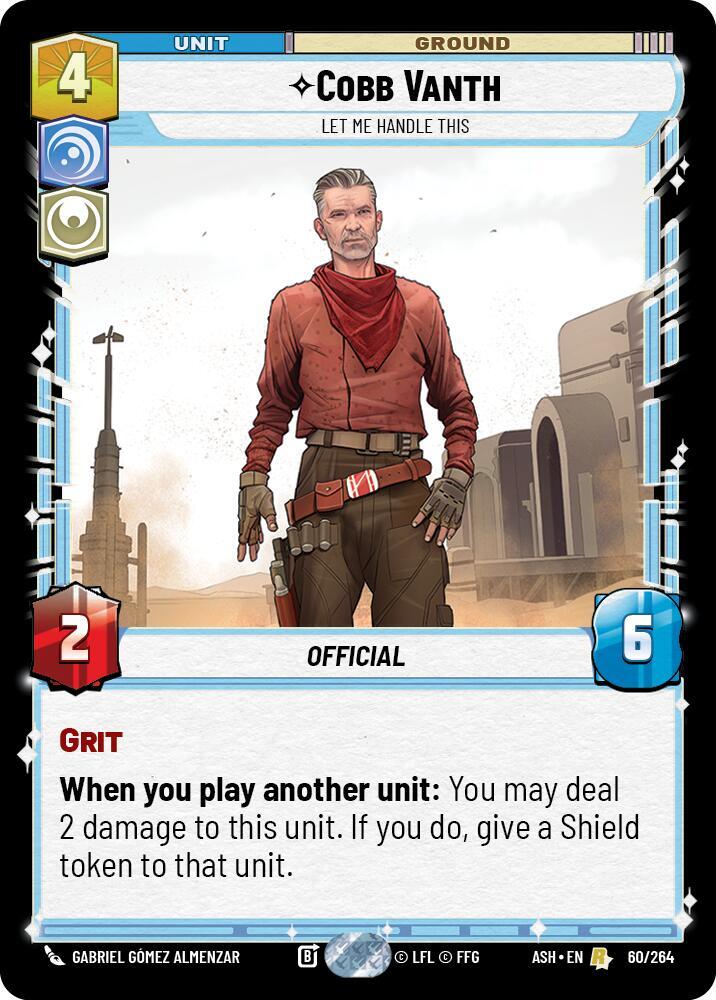 Cobb Vanth 60/264 card