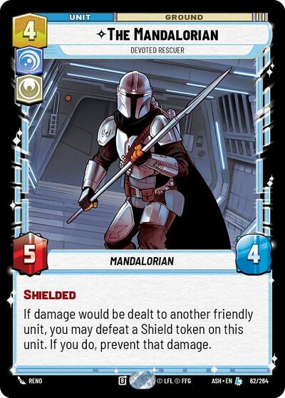 The Mandalorian - Devoted Rescuer card