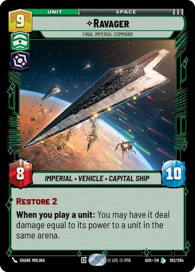 Ravager - Final Imperial Command card price