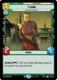 Lang - Arrogant Mercenary