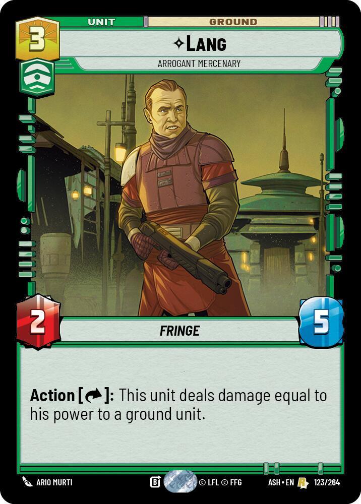 Lang 123/264 card