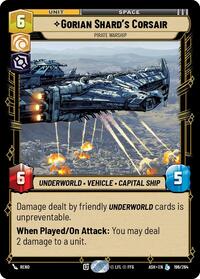 Gorian Shard's Corsair - Pirate Warship