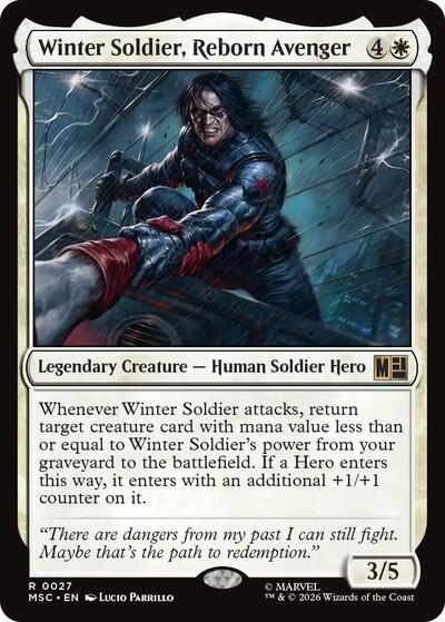 Winter Soldier Reborn Avenger Surge Foil
