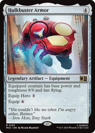 Hulkbuster Armor Surge Foil