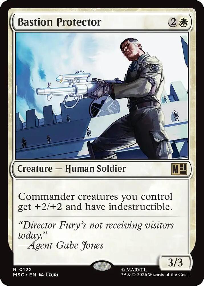Bastion Protector (Surge Foil) - Commander: Marvel Super Heroes