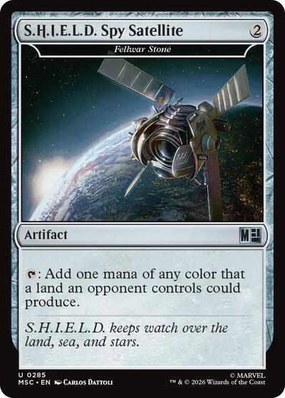 SHIELD Spy Satellite Fellwar Stone Surge Foil