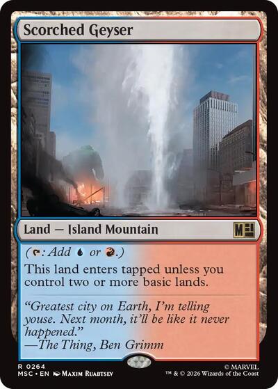 Scorched Geyser Surge Foil
