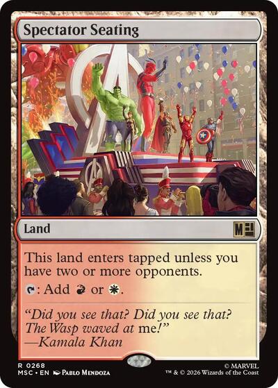 Spectator Seating Surge Foil