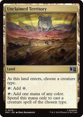 Unclaimed Territory