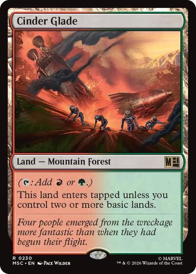 Cinder Glade Surge Foil