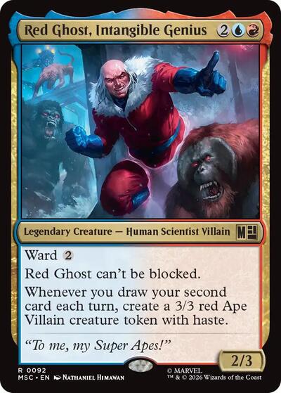 Red Ghost Intangible Genius