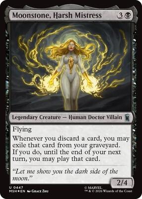 Moonstone, Harsh Mistress