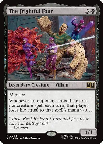 The Frightful Four Surge Foil