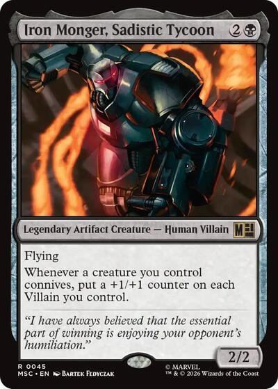 Iron Monger Sadistic Tycoon
