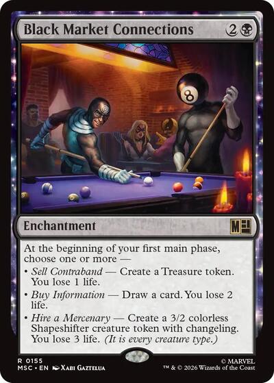 Black Market Connections Surge Foil