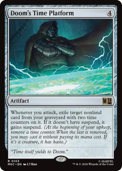 Dooms Time Platform Surge Foil