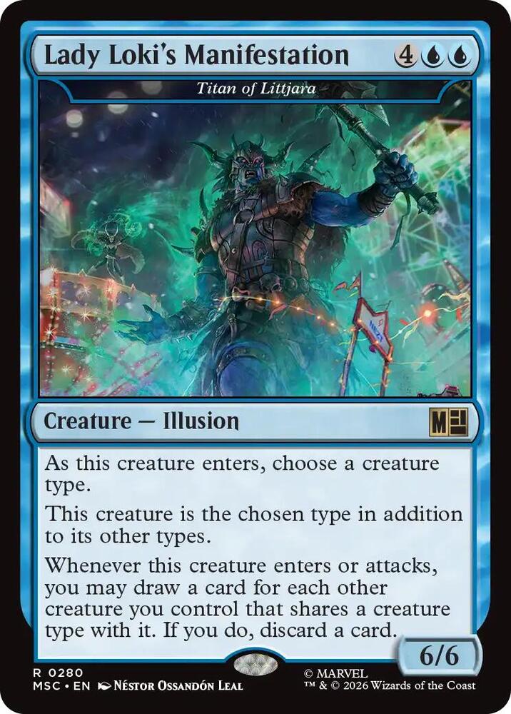 Lady Loki's Manifestation 280 card