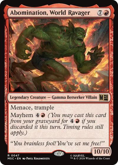 Abomination World Ravager