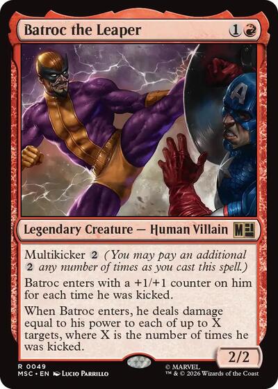 Batroc the Leaper Surge Foil