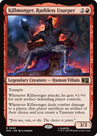 Killmonger Ruthless Usurper Surge Foil