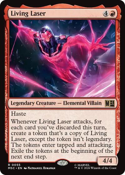 Living Laser Surge Foil