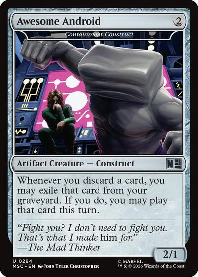 Awesome Android Containment Construct Surge Foil