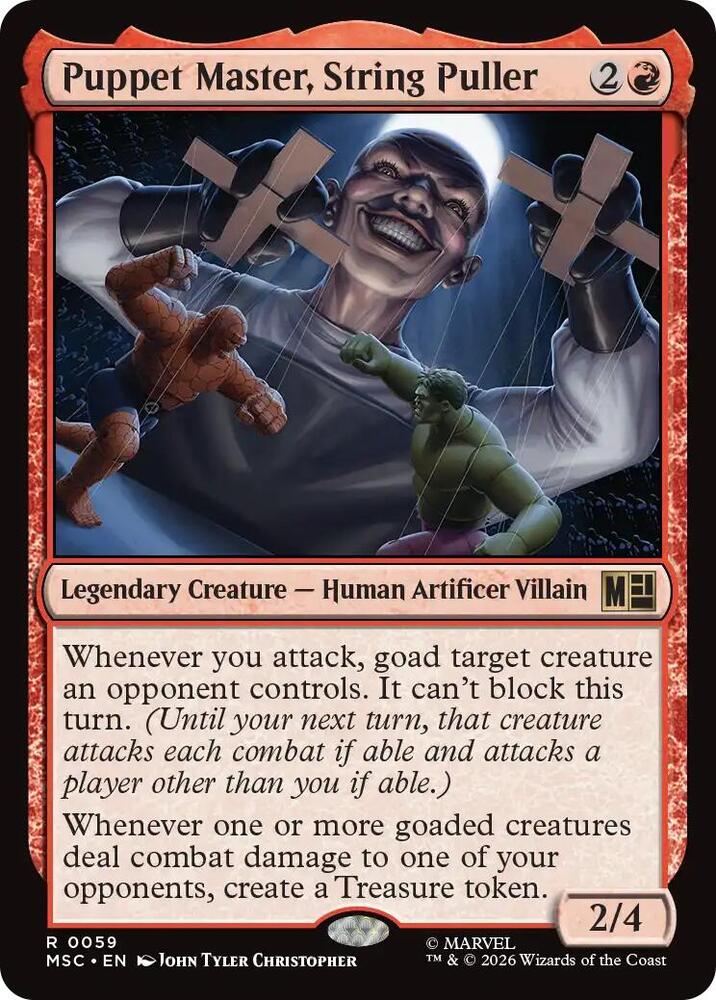 Puppet Master, String Puller 59 card