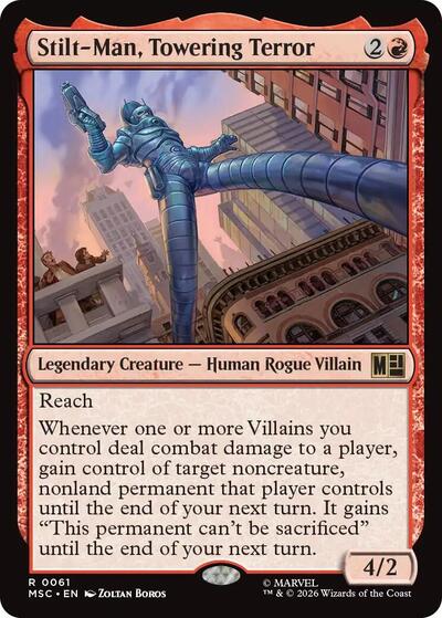Stilt Man Towering Terror Surge Foil