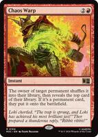 Chaos Warp (Surge Foil) - Commander: Marvel Super Heroes - Magic