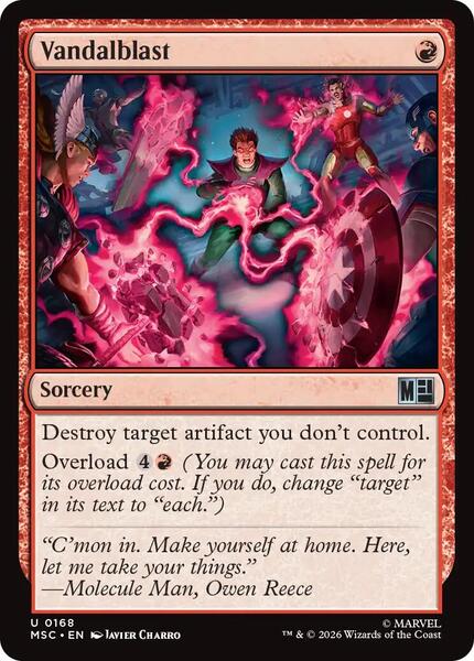Vandalblast - Commander: Marvel Super Heroes - Magic: The