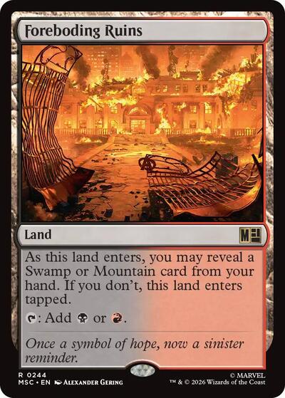 Foreboding Ruins Surge Foil