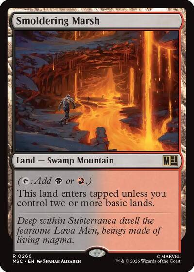 Smoldering Marsh Surge Foil