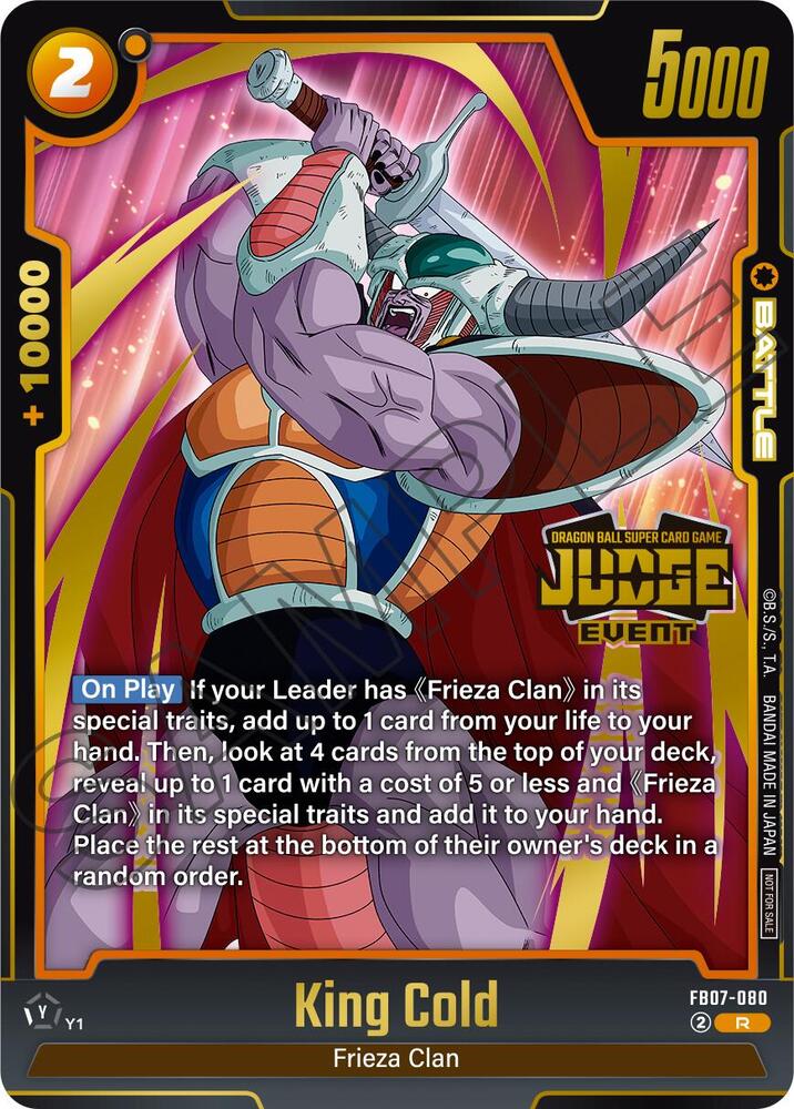 King Cold (Judge Pack (Event Judge) 05)