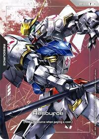 Resource (RP-038) (Premium Accessory Set - Mobile Suit Gundam: Iron-Blooded Orphans) Pokemon card image