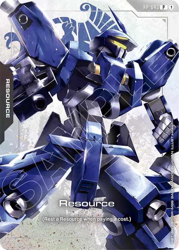 Resource (RP-043) (Premium Accessory Set - Mobile Suit Gundam
