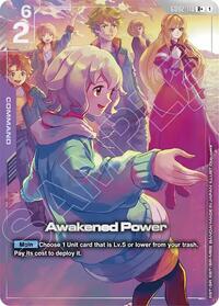 Awakened Power (R+)  (Premium Accessory Set - Mobile Suit Gundam: Iron-Blooded Orphans) Pokemon card image