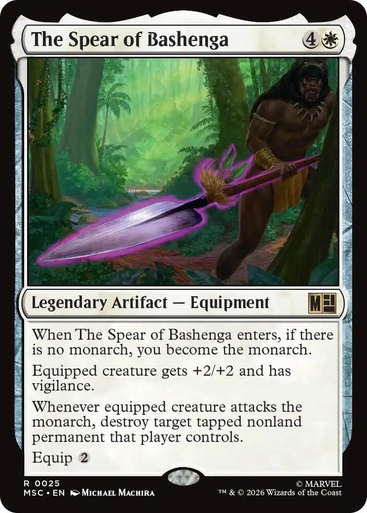 The Spear of Bashenga 25 card