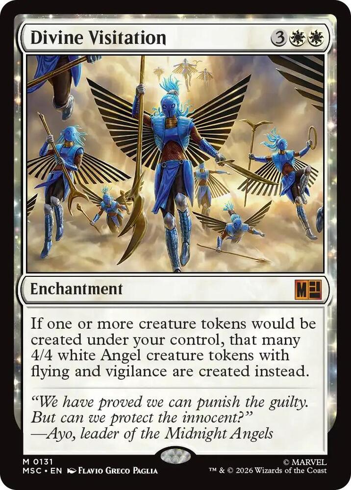 Divine Visitation - Commander: Marvel Super Heroes - Magic: The