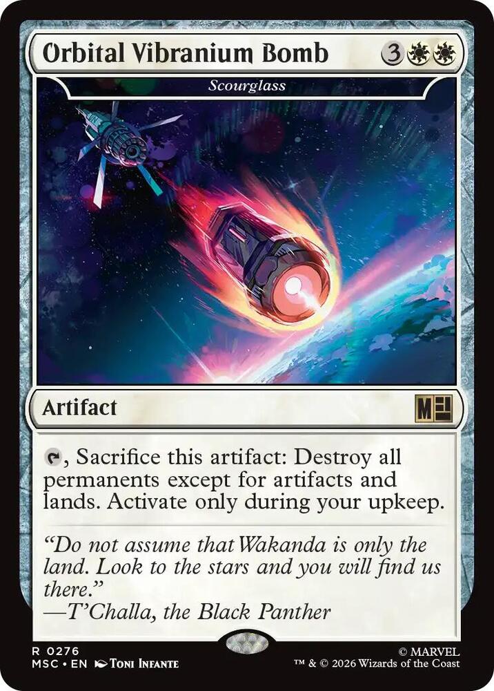 Orbital Vibranium Bomb 276 card