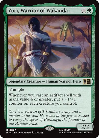 Zuri Warrior of Wakanda