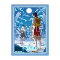 Bandai Card Sleeves One Piece Card Game Official Sleeves - Luffy & Ace (70-Pack)
