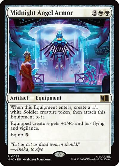 Midnight Angel Armor Surge Foil