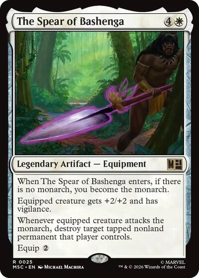 The Spear of Bashenga Surge Foil