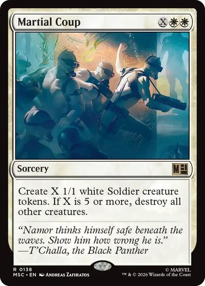 Martial Coup Surge Foil