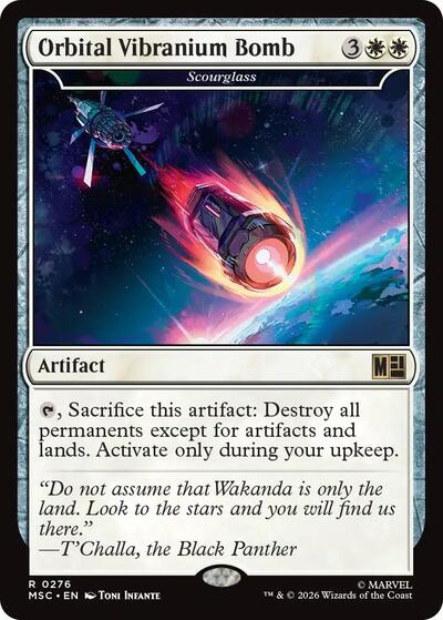 Orbital Vibranium Bomb Scourglass Surge Foil