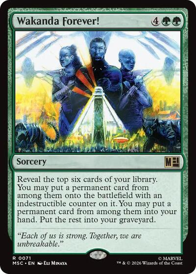Wakanda Forever Surge Foil