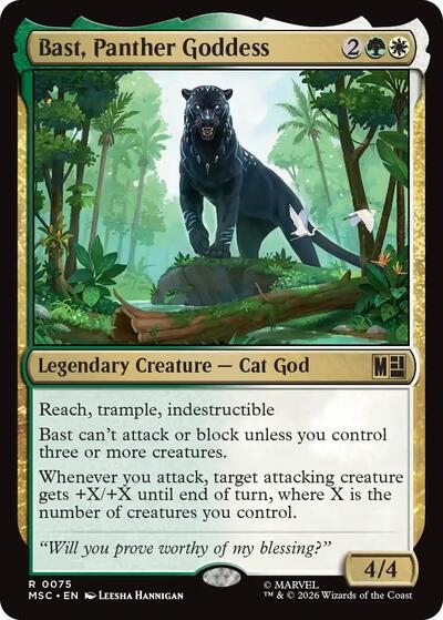 Bast Panther Goddess Surge Foil